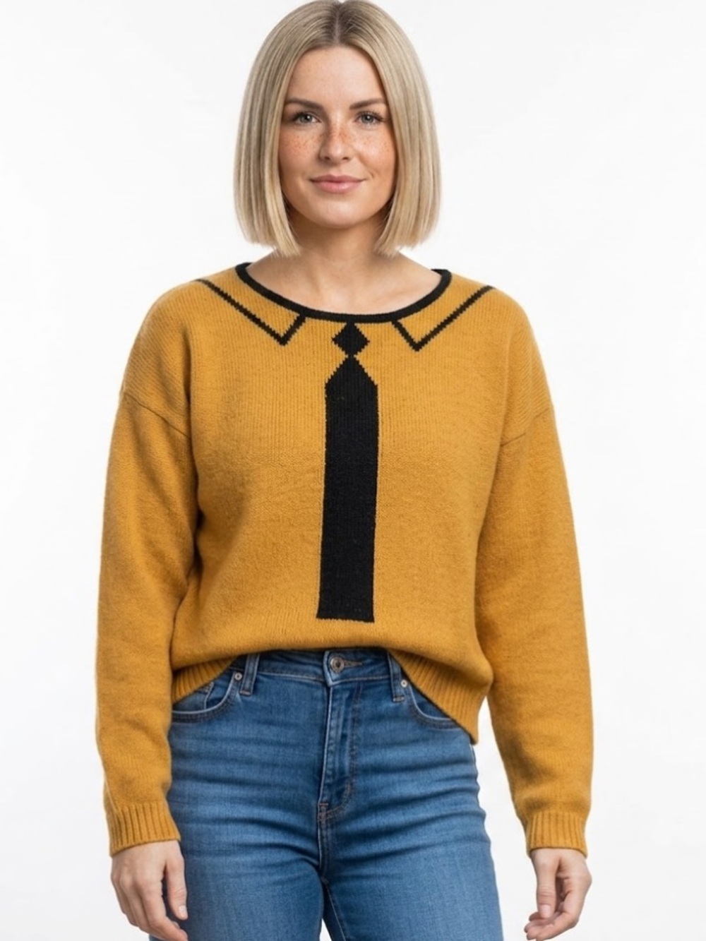 Wildfox Dinner Party Vintage Tie Sweater - Size Small